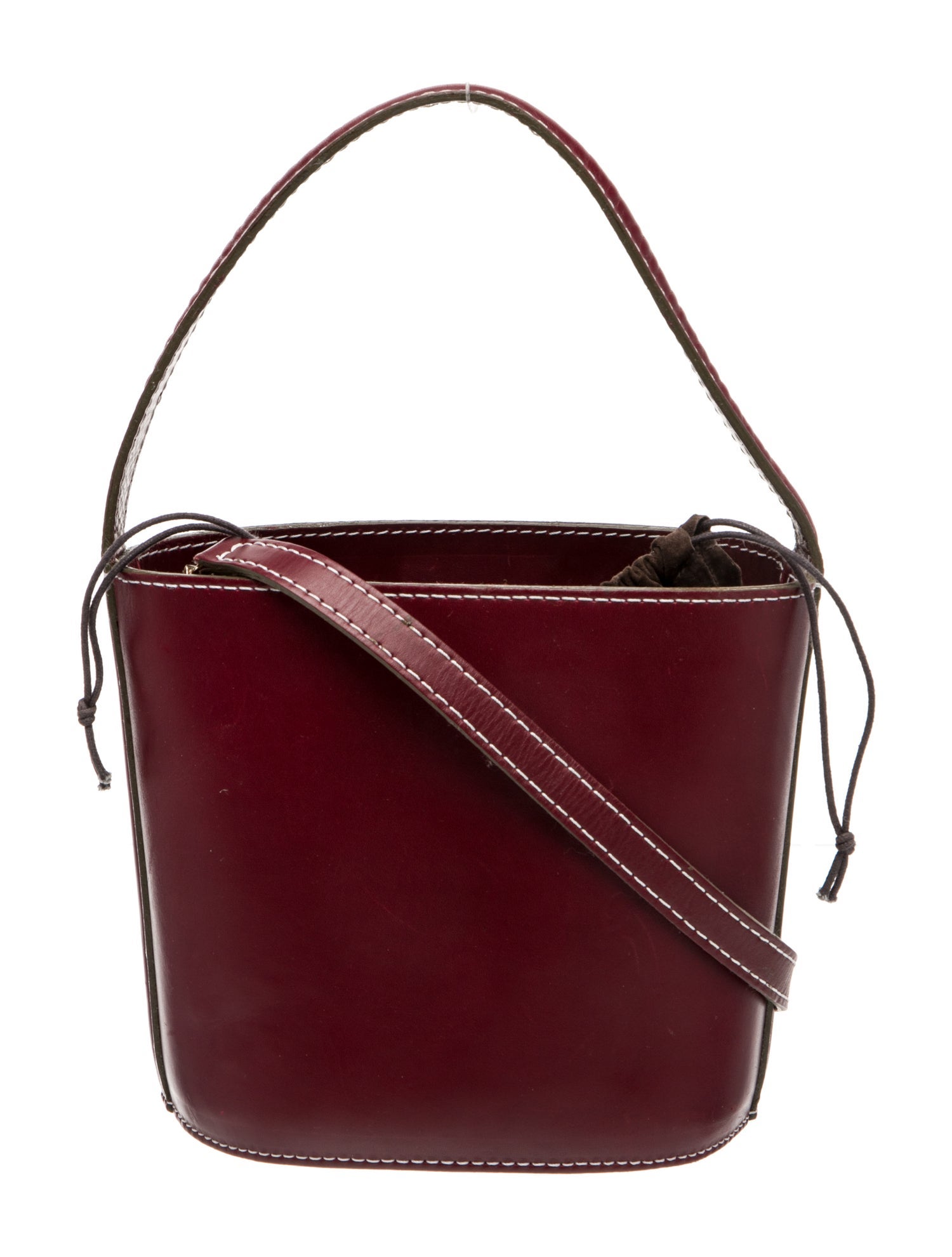 Staud Leather Bucket Bag